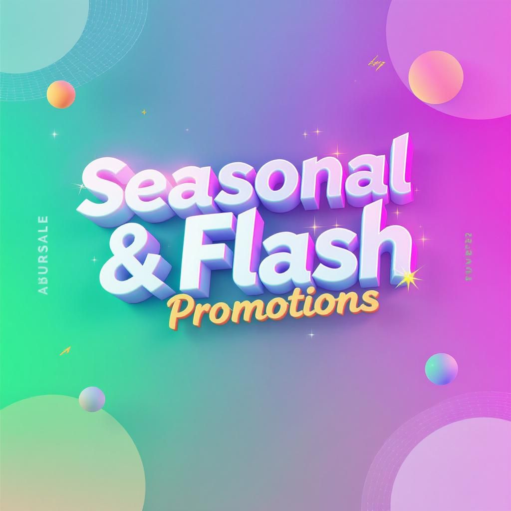 Seasonal & Flash Promotions Seasonal & Flash Promotions
